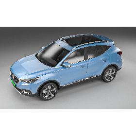 3D MG ZS EV 2020 model